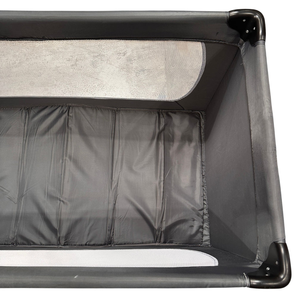 hauck dream n play square Hauck Sleep N Play Square Travel Cot - Grey | Shop used Travel Cots in UAE