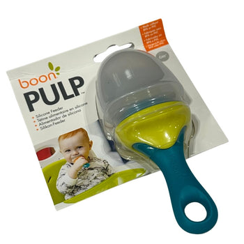 Boon Silicone Teething Feeder - Green/Blue