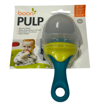 Boon Silicone Teething Feeder - Green/Blue