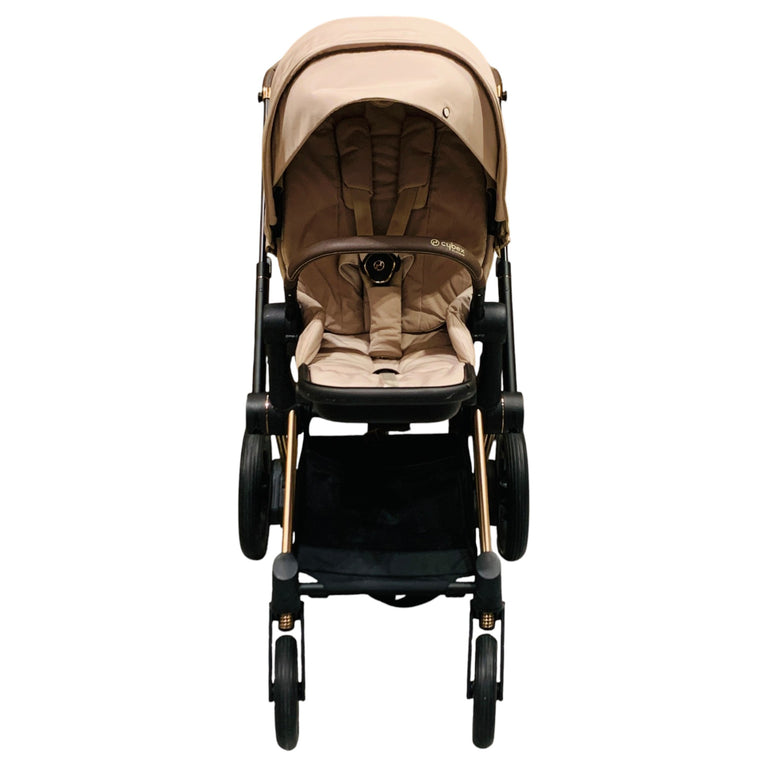 Cybex-Platinum-Priam-&-Lux-Carry-Cot-Cozy-Beige/Rose-Gold-1-2