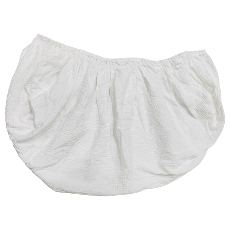 Mushie-Extra-Soft-Muslin-Crib-Sheet-in-White-1-1