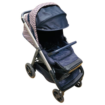 Christian-Dior-Bassinet-and-Stroller-Combo-Blue-and-Beige-Water-1-1