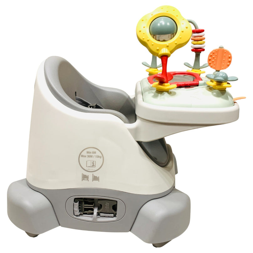 Mamas-&-Papas-Bug-3-in-1-Floor-&-Booster-Seat-with-Activity-Tray-Clay-3-3