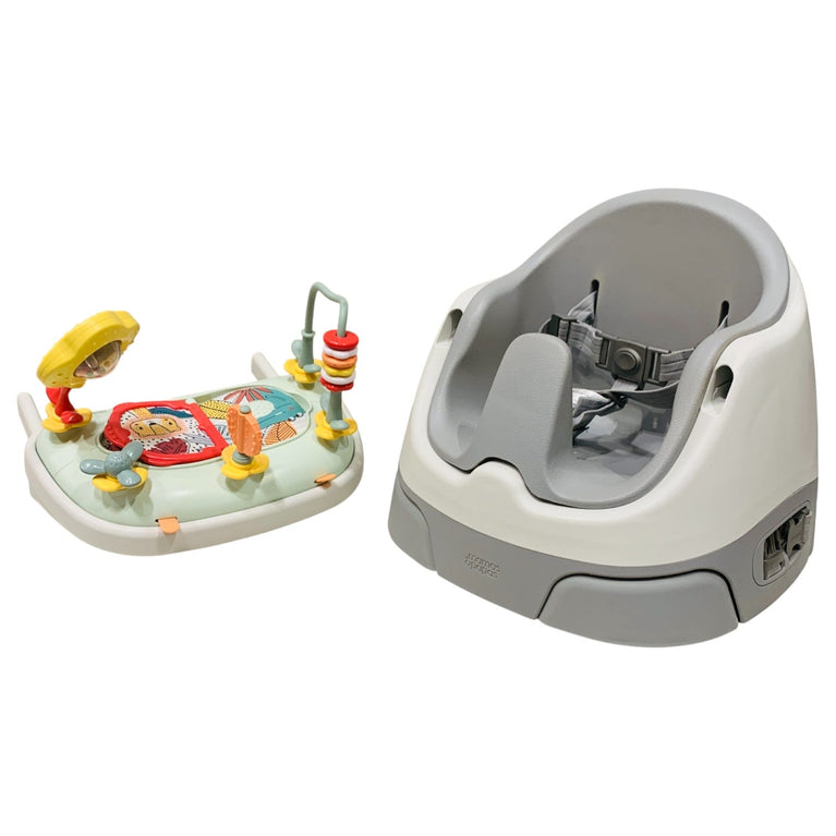 Mamas-&-Papas-Bug-3-in-1-Floor-&-Booster-Seat-with-Activity-Tray-Clay-3-4