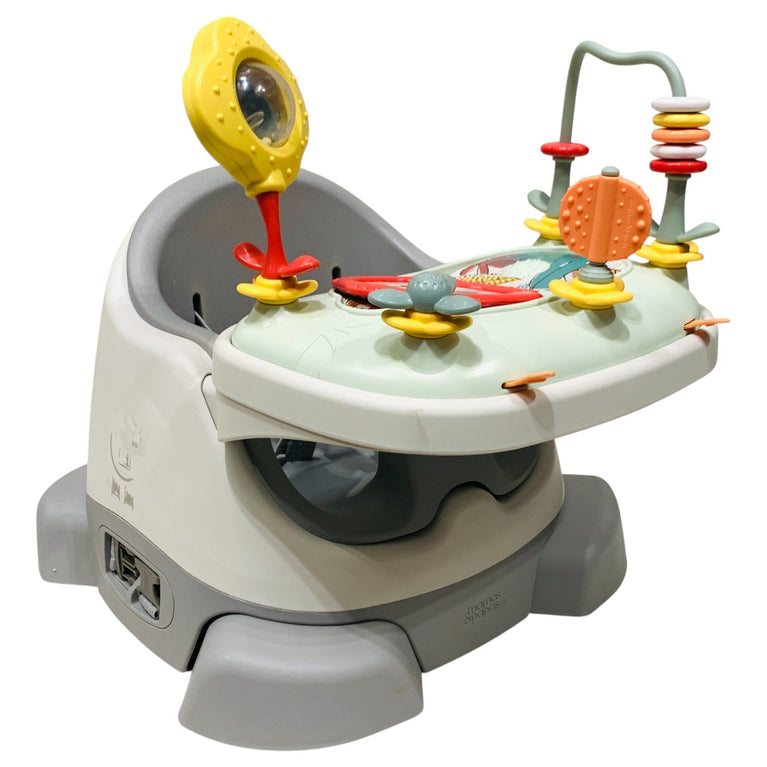 Mamas-&-Papas-Bug-3-in-1-Floor-&-Booster-Seat-with-Activity-Tray-Clay-4-1