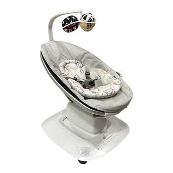 4moms MamaRoo 5.0 Multi-Motion Baby Swing with Newborn Insert - Grey