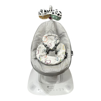 4moms MamaRoo 5.0 Multi-Motion Baby Swing with Newborn Insert - Grey