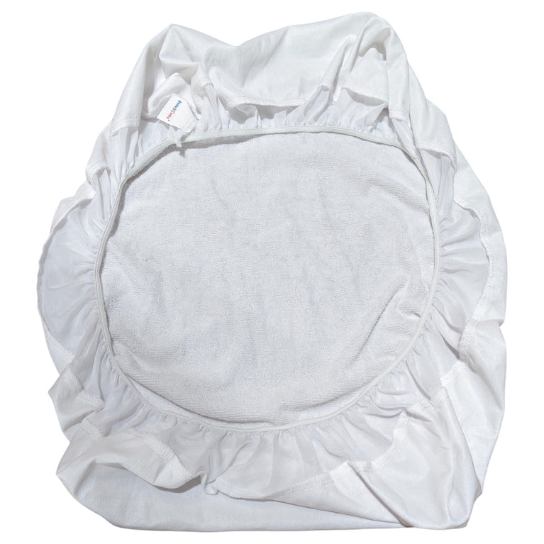 Dudu-N-Girlie-Next2Me-Terry-Cotton-Waterproof-Crib-Mattress-Protector-White-1-3