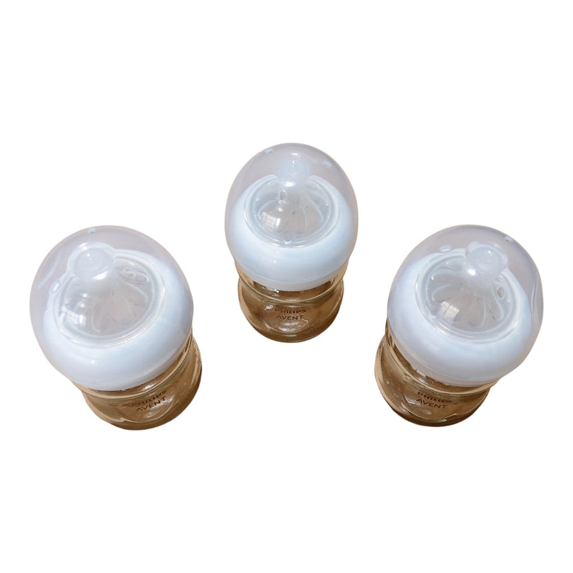 Philips-Avent-Natural-Glass-Baby-Bottles,-4-Ounce-(Pack-of-3)-1-3