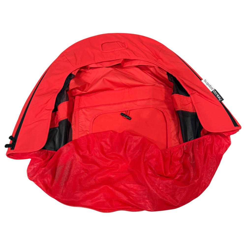 bugaboo donkey extendable hood Bugaboo - Donkey Breezy Sun Canopy - Sunrise Red | Shop used Stroller Accessories in UAE