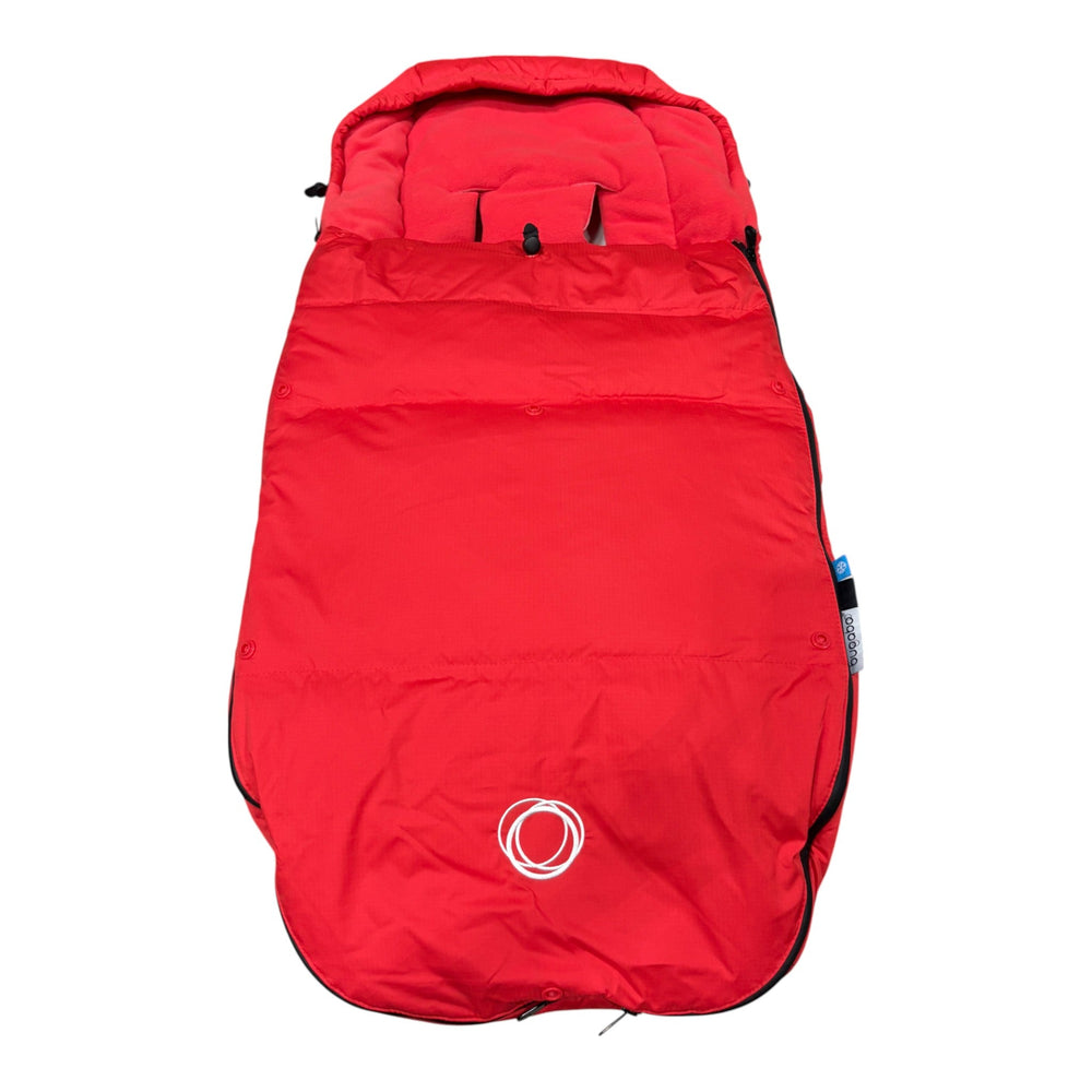 bugaboo footmuff red Bugaboo Universal High Performance Footmuff-Neon Red | Shop used Stroller Accessories in UAE