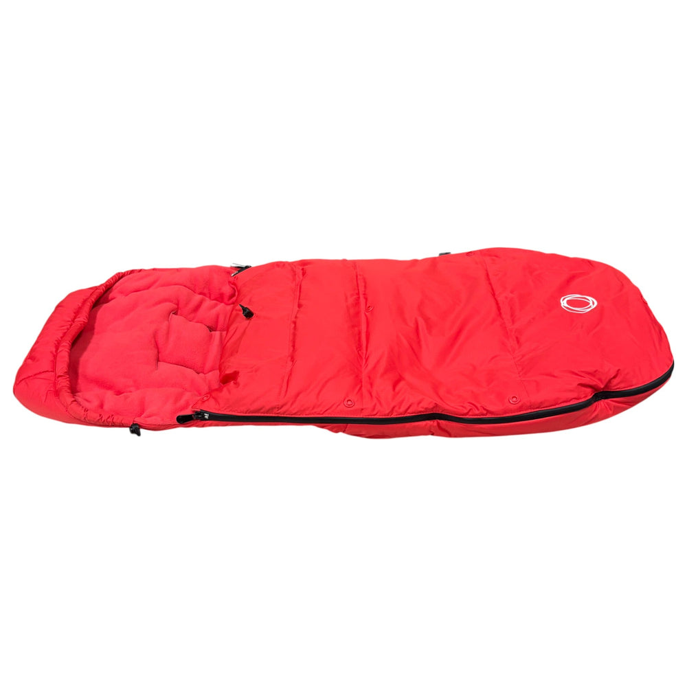 bugaboo footmuff red Bugaboo Universal High Performance Footmuff-Neon Red | Shop used Stroller Accessories in UAE