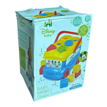 Clementoni Baby Mickey Shape Sorter Bus