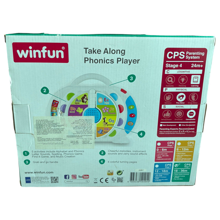 Winfun Take Along Phonics Player