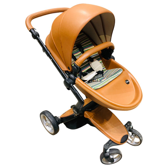 Mima-Xari-Max-2-in-1-Convertible-Stroller-+-Bassinet-Camel-/-Black-1-1