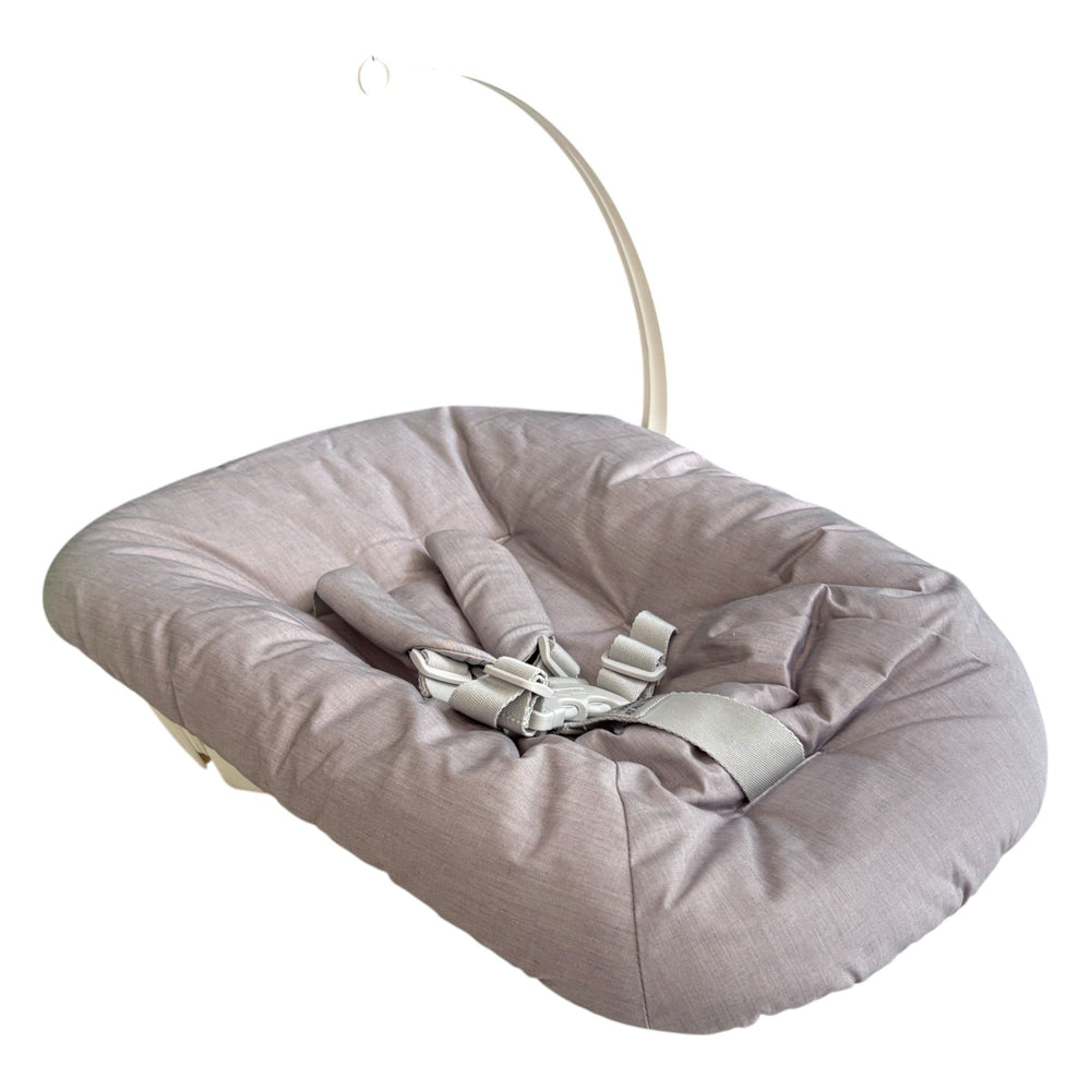 stokke uae Stokke Tripp Trapp Highchair Newborn Set - Grey | Shop used High Chairs in UAE