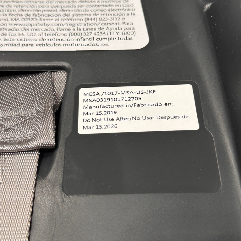 UPPAbaby Mesa Car Seat + Base (2019)
