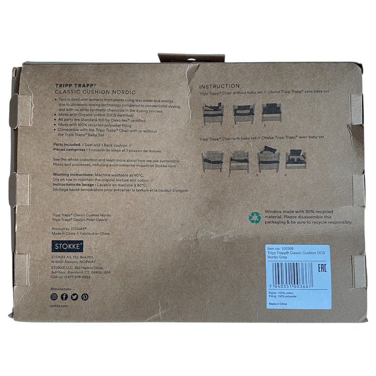 Stokke Tripp Trapp Classic Cushion - Nordic Grey