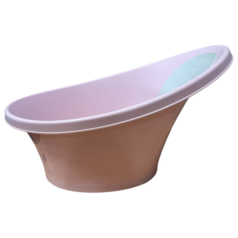 Shnuggle Baby Bath Tub + Foldable Bath Stand - Pink
