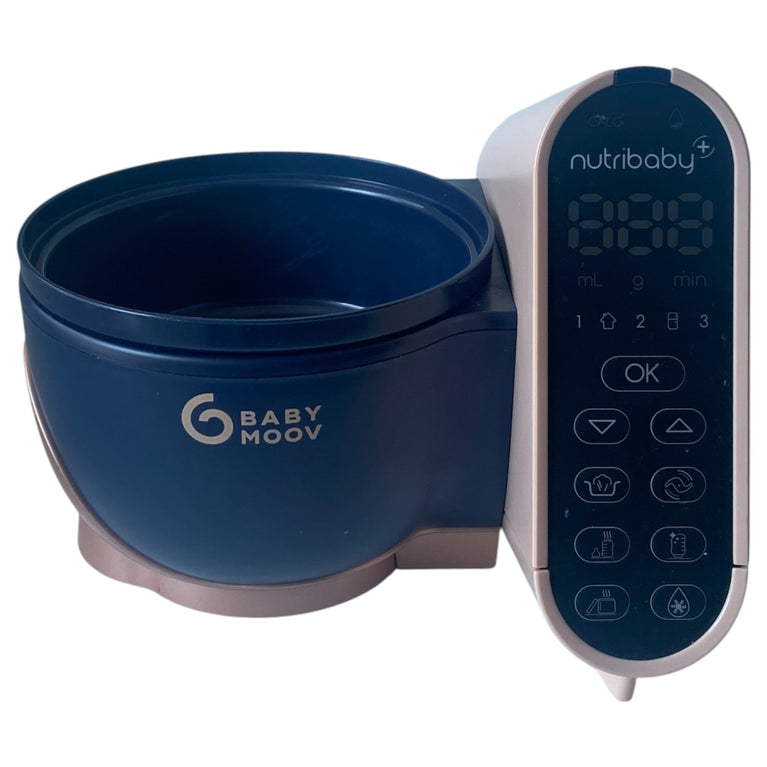 Babymoov Nutribaby 6-in-1 Food Processor Steam Cook Blender - Bluerose Gold