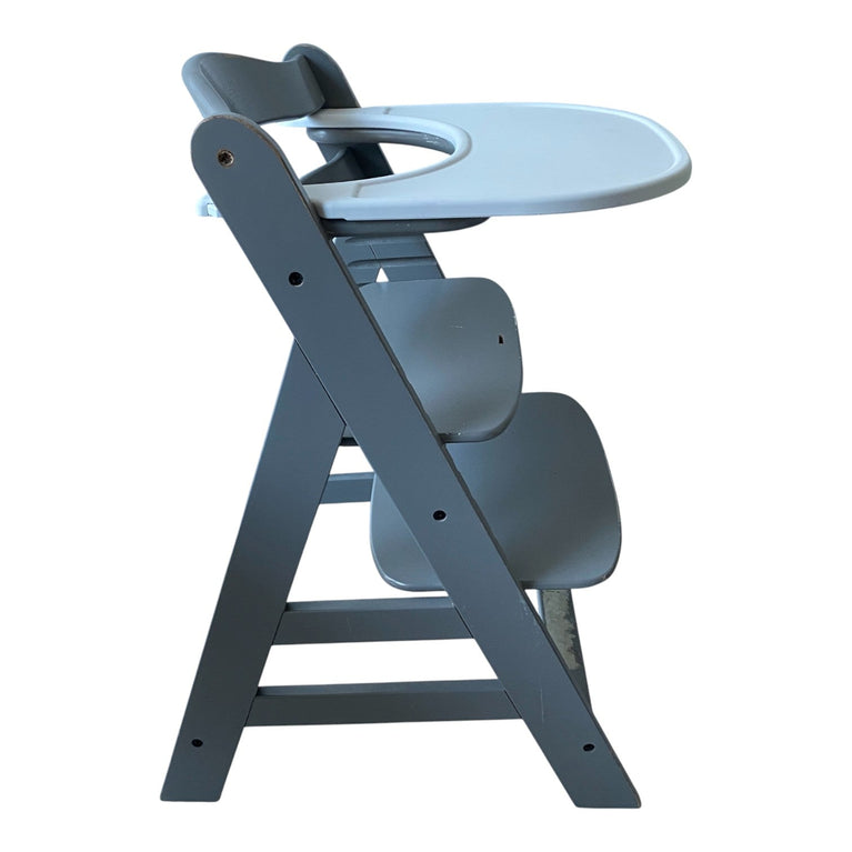 Hauck-Alpha+-Wooden-Highchair-Grey-with-White-Food-Tray-1-7
