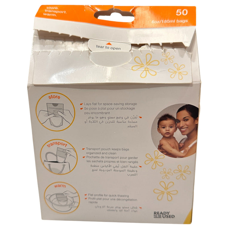 Medela Breast Milk Storage Bags (Pack of 50)