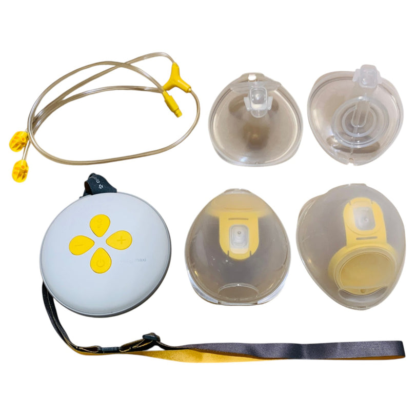 Medela-Swing-Maxi-Flex-Double-Electric-Breast-Pump-Yellow-1-1