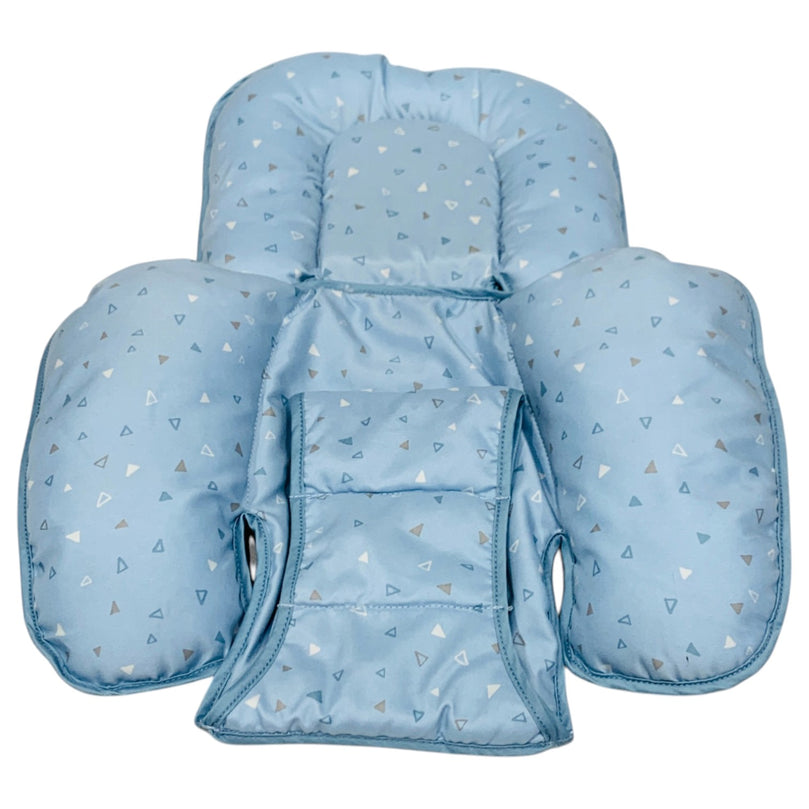 Clevamama-Nursing-Pillow-And-Baby-Nest-Blue-Stars-1-4