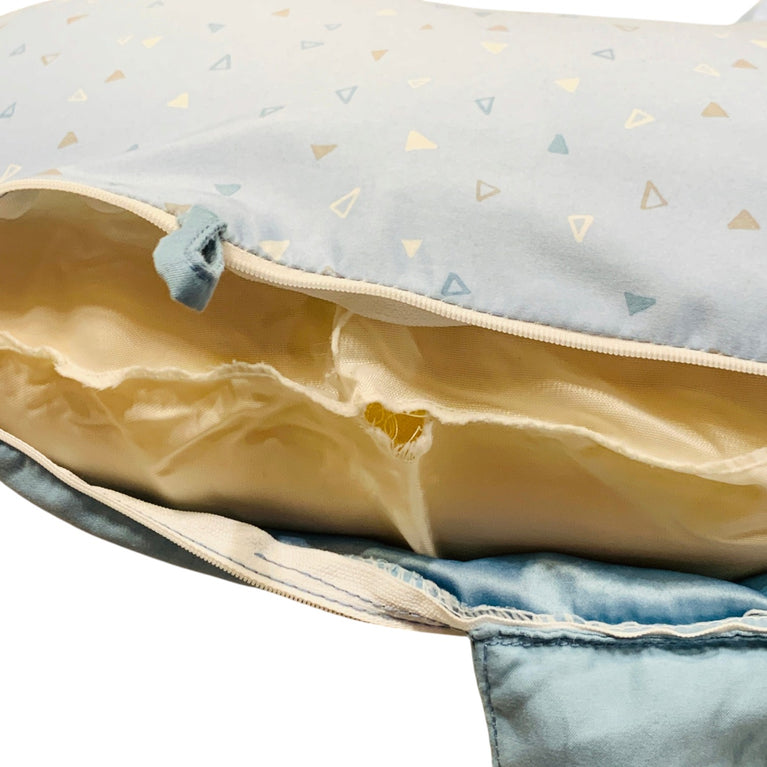 Clevamama-Nursing-Pillow-And-Baby-Nest-Blue-Stars-1-6