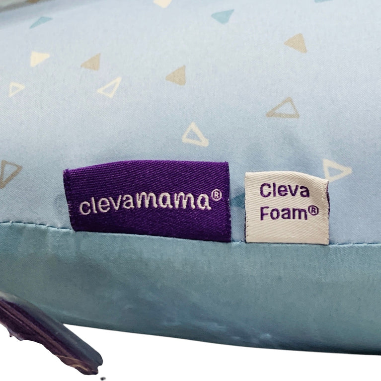 Clevamama-Nursing-Pillow-And-Baby-Nest-Blue-Stars-1-7