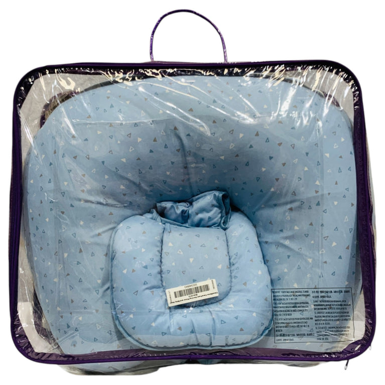 Clevamama-Nursing-Pillow-And-Baby-Nest-Blue-Stars-1-8