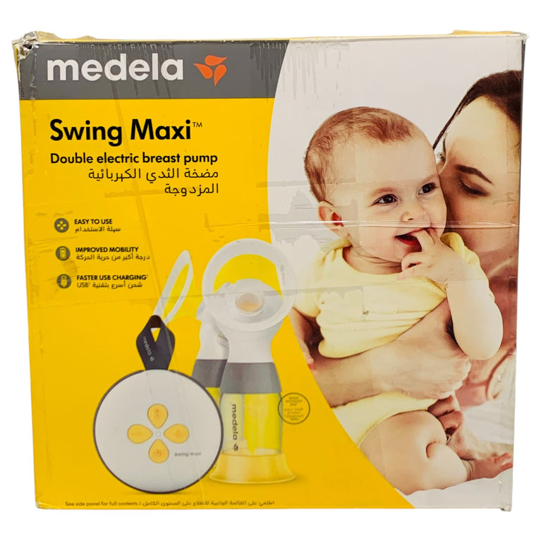 Medela-Swing-Maxi-Double-Electric-breast-pump-Yellow-1-2