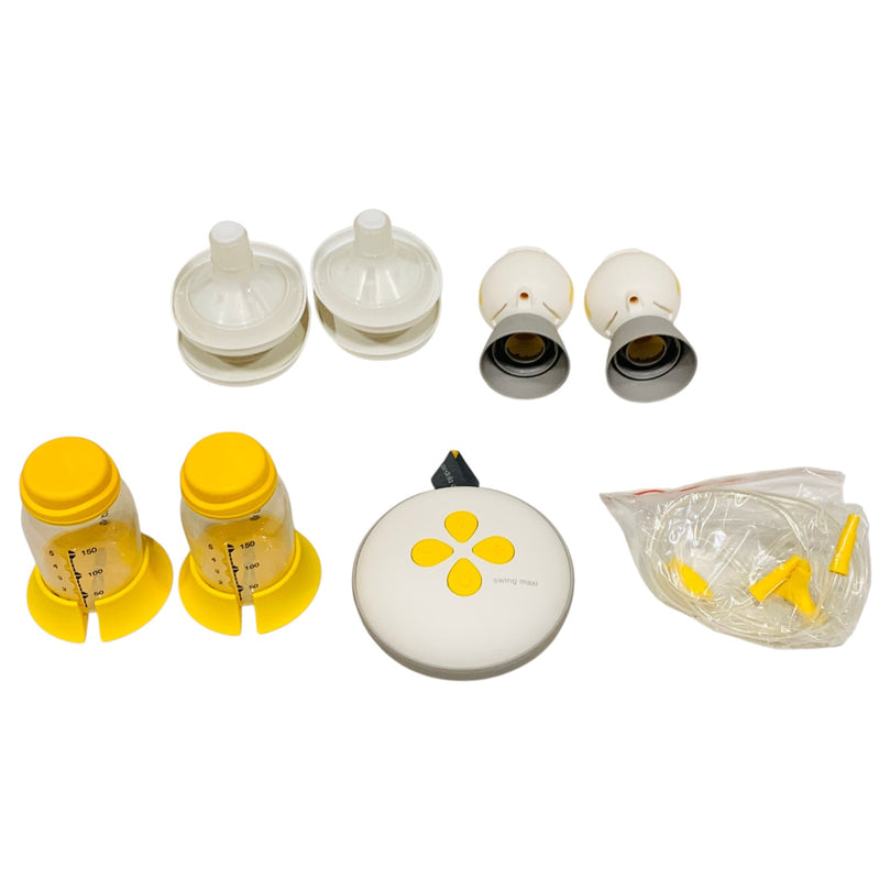 Medela-Swing-Maxi-Double-Electric-breast-pump-Yellow-1-1