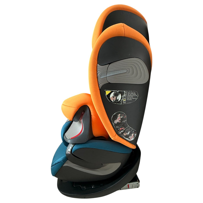 Cybex-Pallas-S-Fix-2-in-1-Child-Car-Seat-Tropical-Blue-/-Orange-1-4