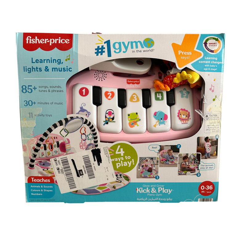 Fisher-Price Glow and Grow Kick & Play Piano Gym
