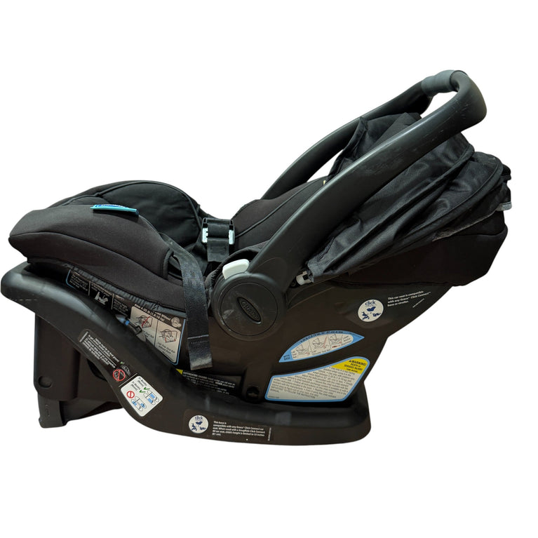Graco SnugRide 35 DLX Infant Car Seat ft. Load Leg Technology - Black