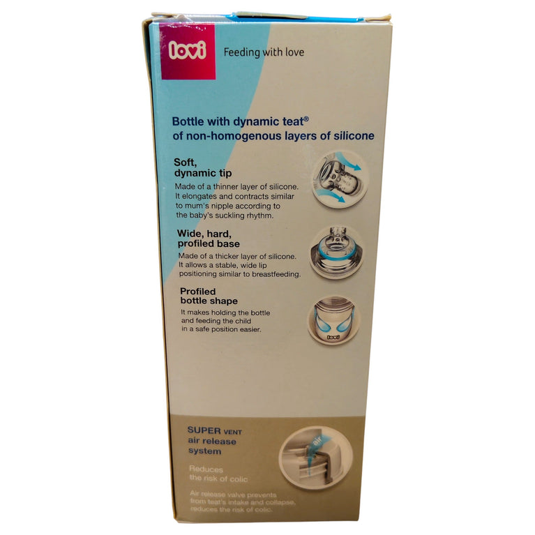 LOVI Medical+ Bottle with Dynamic Teat