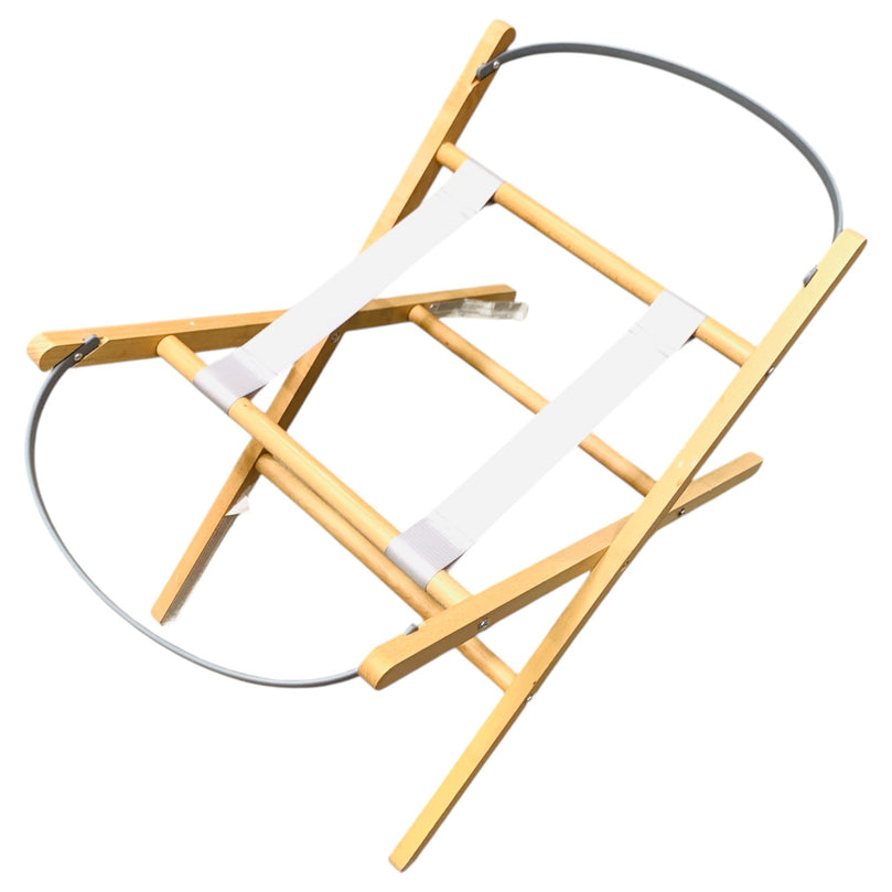 Snuz-Baskit-Moses-Basket-w/-Mattress-&-Stand-Set-Dark-Grey-5-6