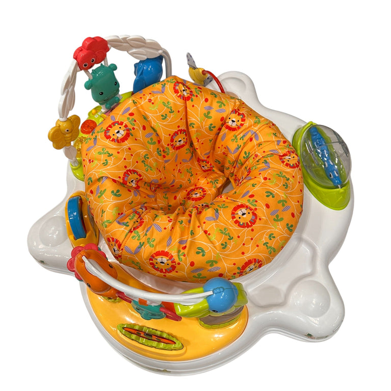 Little Learners Jungle Jumper With Lights & Music - Multicolor