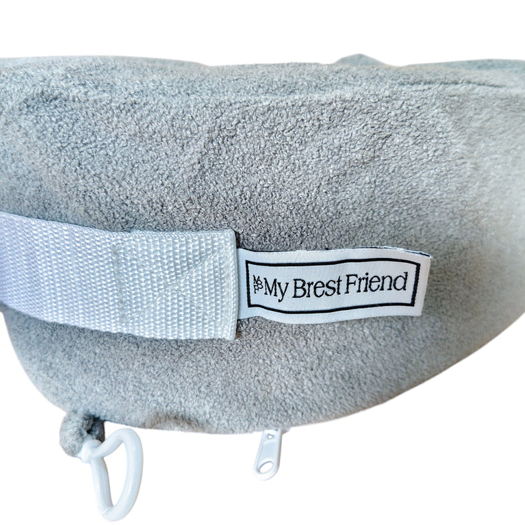 My Brest Friend Twin Plus Deluxe Pillow- Evening Gray
