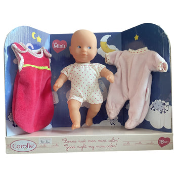 Corolle Mini Calin Good Night Doll Play Set - Blossom Garden