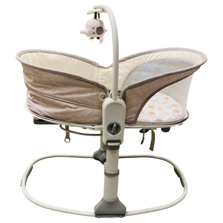 Mastela-Baby-Bassinet-And-Rocker-Grey-1-3