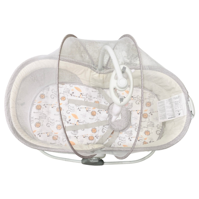 Mastela-Baby-Bassinet-And-Rocker-Grey-1-7
