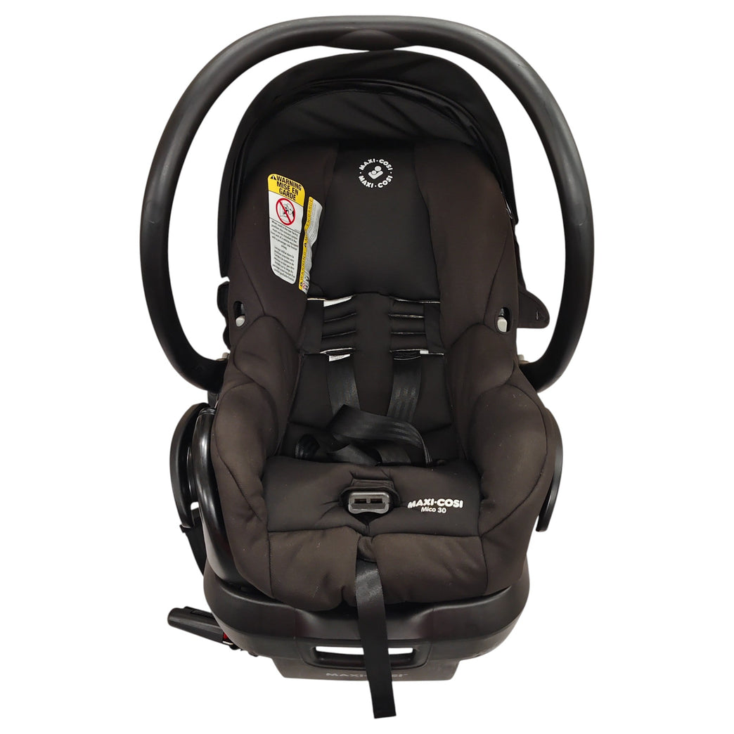 Maxi Cosi Mico 30 Car Seat & Base - Midnight Black