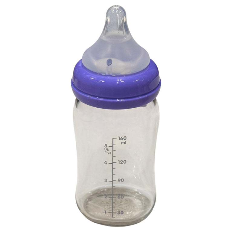 Lansinoh Natural Wave 160 ml Glass Baby Bottle