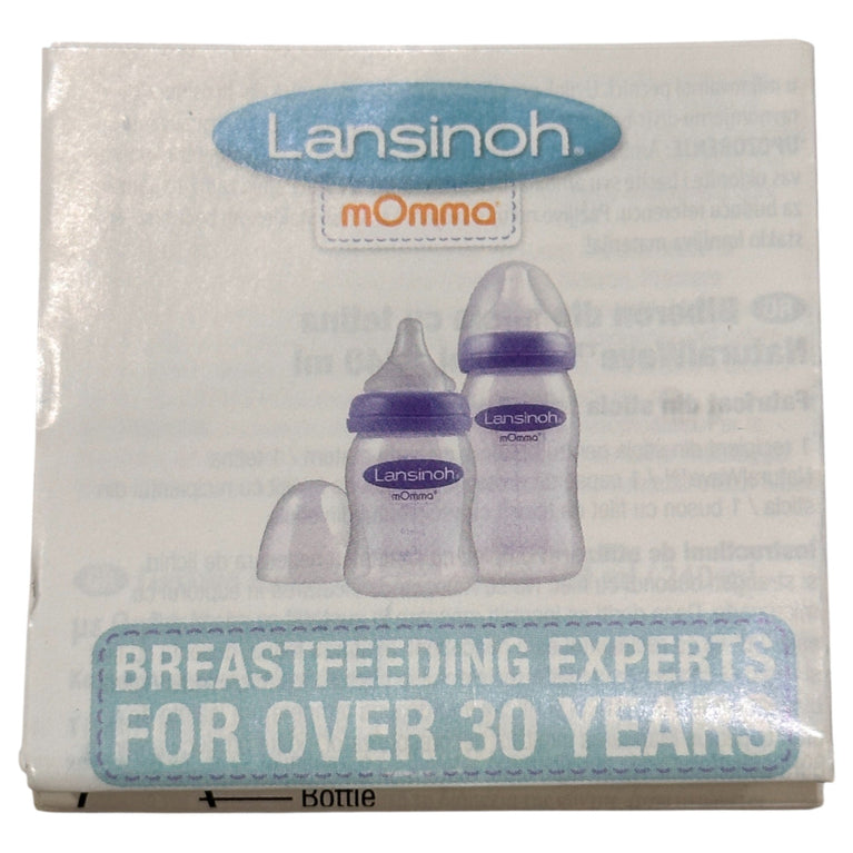 Lansinoh Natural Wave 160 ml Glass Baby Bottle