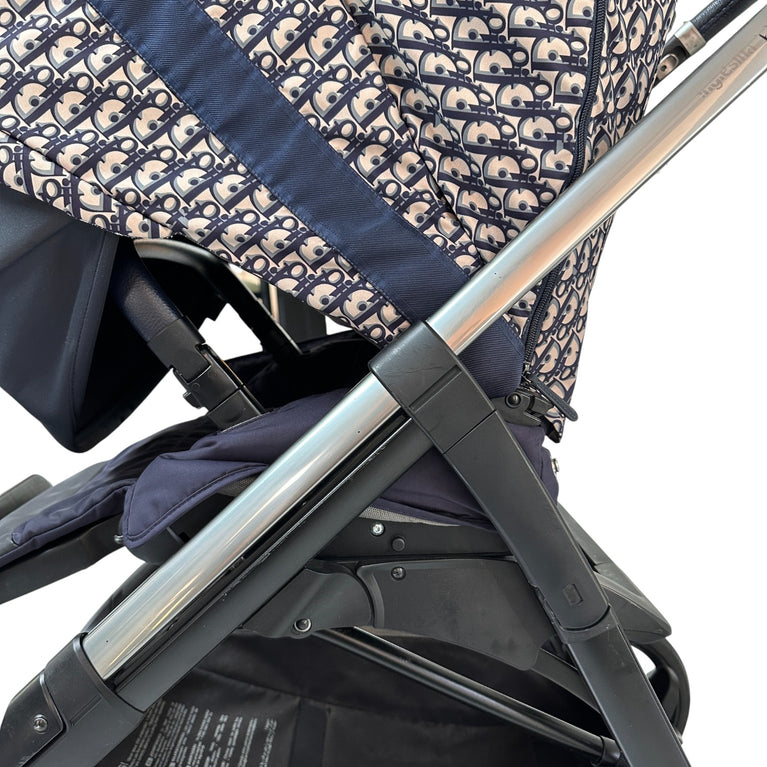 Christian Dior Bassinet and Stroller Combo-Blue