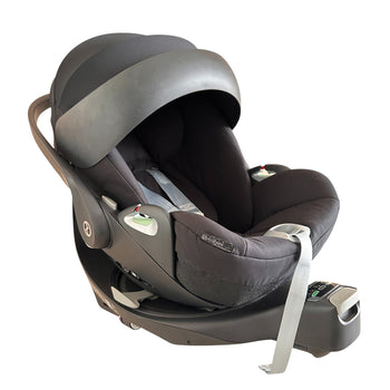 Cybex Cloud T i-Size Infant Car Seat - Sepia Black with Base T