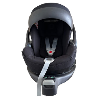 Cybex Cloud T i-Size Infant Car Seat - Sepia Black with Base T