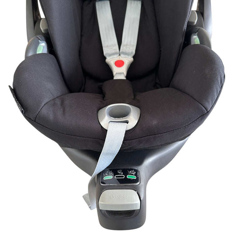 Cybex Cloud T i-Size Infant Car Seat - Sepia Black with Base T